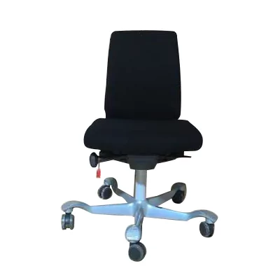 Used ergonomic seat refurbished HAG CREED black