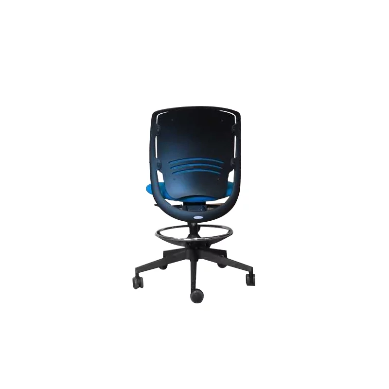 Cadeira de escritório remodelada azul EUROSIT
