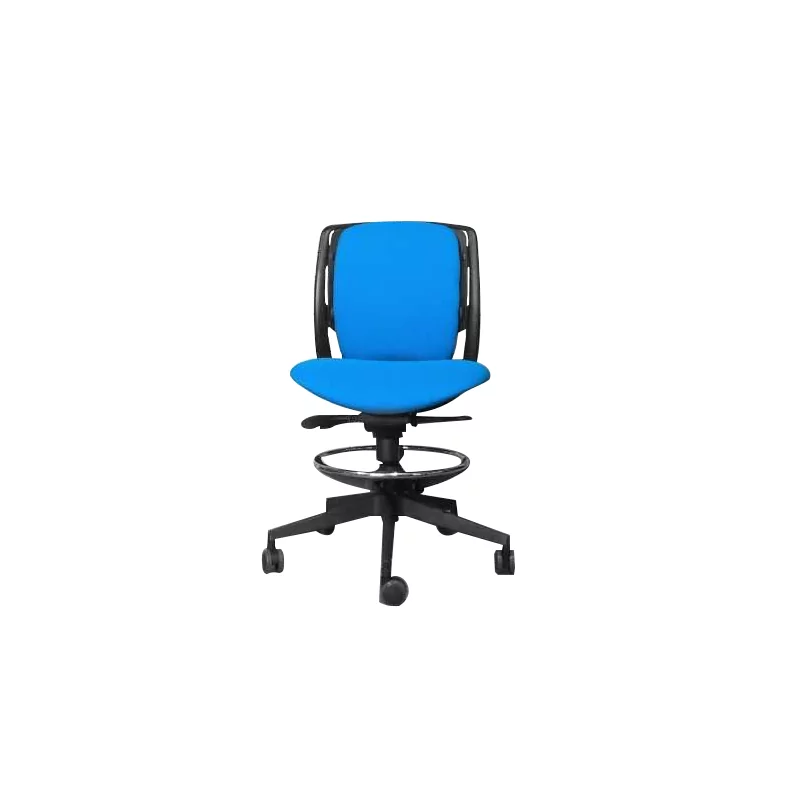Cadeira de escritório remodelada azul EUROSIT