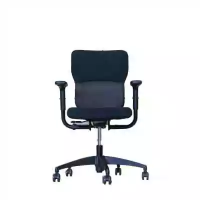 Gebrauchter Steelcase Let's be Sitz schwarz mit Armlehnen