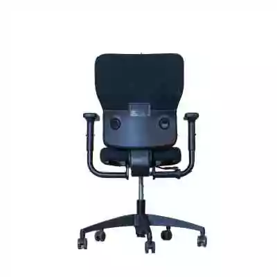 Gebrauchter Steelcase Let's be Sitz schwarz mit Armlehnen